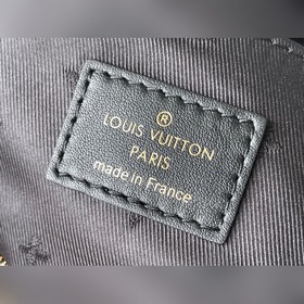 LV Артикул： M59799 Черный Сумка из кожи с обильным стеганым узор