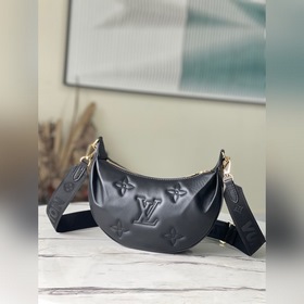 LV Артикул： M59799 Черный Сумка из кожи с обильным стеганым узор