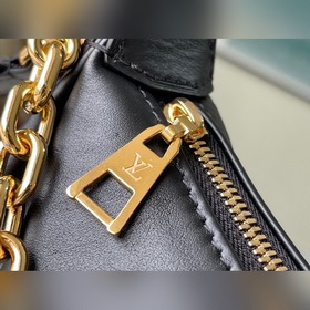 LV Артикул： M59799 Черный Сумка из кожи с обильным стеганым узор