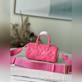 LV Модель： M59826 Цвет： фрукт дракона Сумка BB Мягкая подкладка