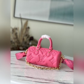 LV Модель： M59826 Цвет： фрукт дракона Сумка BB Мягкая подкладка