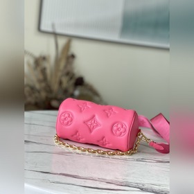 LV Модель： M59826 Цвет： фрукт дракона Сумка BB Мягкая подкладка