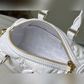 LV Модель： M59827 Белый BB Сумка Мягкая подкладка из кожи созда