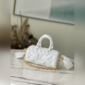 LV Модель： M59827 Белый BB Сумка Мягкая подкладка из кожи созда