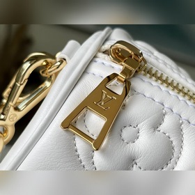 LV Модель： M59827 Белый BB Сумка Мягкая подкладка из кожи созда