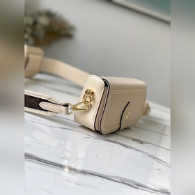 LV Артикул： M69841 Молочно-белый Сумка Officier Сочетание кожи д