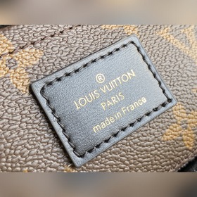 LV Артикул： M69841 Черный Сумка Officier Сочетание кожи деталей 