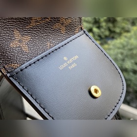 LV Артикул： M69841 Черный Сумка Officier Сочетание кожи деталей 