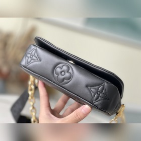LV Модель： M81398 Черная сумка Мягкая кожа с подкладкой и класси
