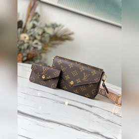LV Артикул： M80091 Новый розовый цвет, комплект из трех предмето