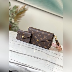 LV Артикул： M80091 Розовый комплект из трех предметов MULTI POCH