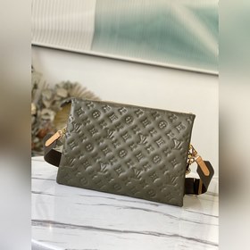 LV Модель： M57782 Военный зеленый Цвет Стальная фурнитура Сумка 