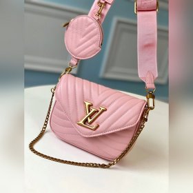 LV Артикул： M56466 Розовый Многофункциональная сумка через плечо