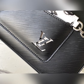 LV Модель： M80689 Черная сумка MARELLE Сумка Marelle из кожи Epi