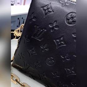 LV Модель： M57790 Черная сумка Coussin Small Блеснула на весенне