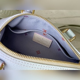 LV Модель： M46078 Розовая сумка BB Классический узор на увеличен