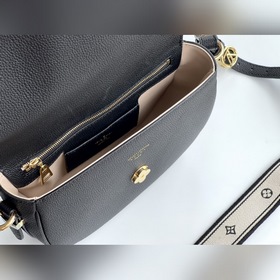 LV Модель： M58967 Черная сумка среднего размера Pont 9 Soft Сумк
