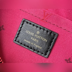 LV Модель： M59860 Розовый Сумка BB Классический узор из увеличе