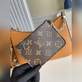 LV Модель： M80794 Коричневая сумка MARELLE Сумка Marelle из кож