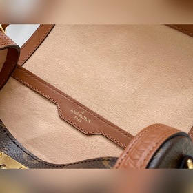 LV Артикул： M57835 Круглая сумка с винтажным принтом, ретро-сум
