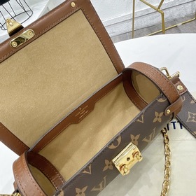 LV Артикул： M57835 Круглая сумка с винтажным принтом, ретро-сум