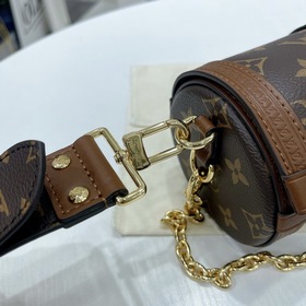 LV Артикул： M57835 Круглая сумка с винтажным принтом, ретро-сум