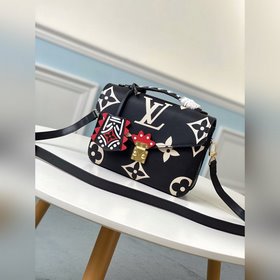 LV Модель M45385 Черный  Сумка Pochette Métis Сумка с крупным т