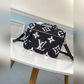LV Модель M45385 Черный  Сумка Pochette Métis Сумка с крупным т