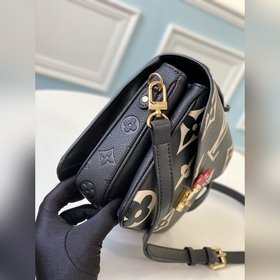 LV Модель M45385 Черный  Сумка Pochette Métis Сумка с крупным т