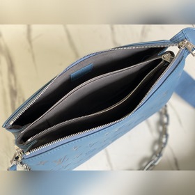 LV Модель M57790 Сине-серый  Coussin Маленькая сумка Из капсуль