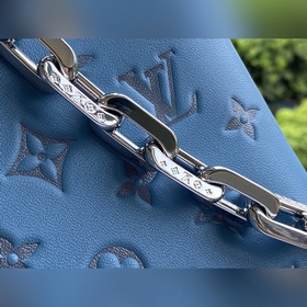 LV Модель M57790 Сине-серый  Coussin Маленькая сумка Из капсуль