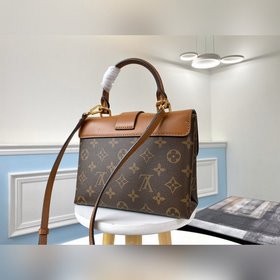 LV Модель M44654 Сумка Locky BB цвета карамельного Эта небольшая