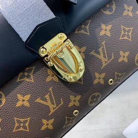 LV ONE HANDLE Сумка Модель M43125 Гладкая кожа с монограммой и х