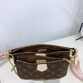 LV маленькая сумка 20*11 см Круглая сумка 10 см Монограмма с по
