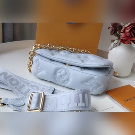 LV Сумка Артикул： 81398 Мягкая кожа с вышитым классическим узор