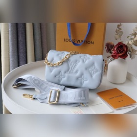 LV Сумка Артикул： 81398 Мягкая кожа с вышитым классическим узор