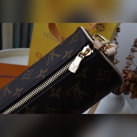 LV Подержанная сумка-цилиндр Модель： M40713 Старый узор Сверхми