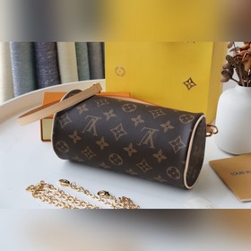 LV Подержанная сумка-цилиндр Модель： M40713 Старый узор Сверхми
