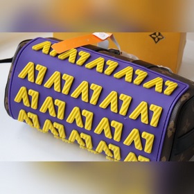 LV XS сумка с печатным логотипом Артикул： M45788 Высококачествен