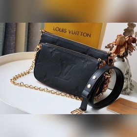 LV Артикул： M45777 Леопардовый принт Multi Pochette Accessories С