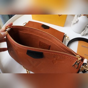 LV Артикул： M45777 Леопардовый принт Multi Pochette Accessories С