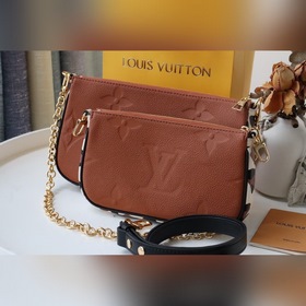 LV Артикул： M45777 Леопардовый принт Multi Pochette Accessories С