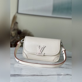 LV Модель： M59457 Бежевый Сумка Buci Изготовлена из знаковой ко