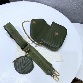 LV Модель： M56466 Хаки Multi Pochette New Wave Сумка Изготовлена 
