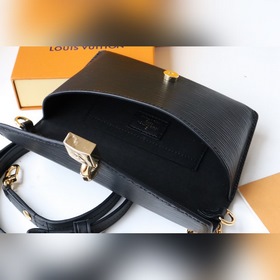 LV сумка с ремешком и замком Артикул： M80682 Черный Сумка Padloc
