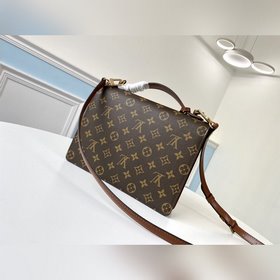 LV Модель M51187 Ретро сумка почтальона Сумка почтальона Montess