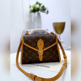 LV Kelly почтовая сумка, модель M44919, маленькая Классическая су