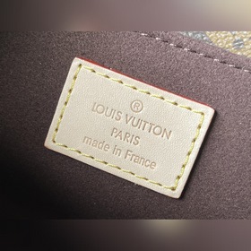 LV Артикул： M46279 Почтальонская сумка с винтажным принтом, мален