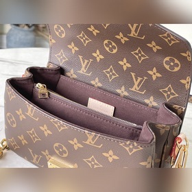 LV Артикул： M46279 Почтальонская сумка с винтажным принтом, мален