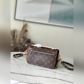 LV Артикул： M46279 Почтальонская сумка с винтажным принтом, мален
